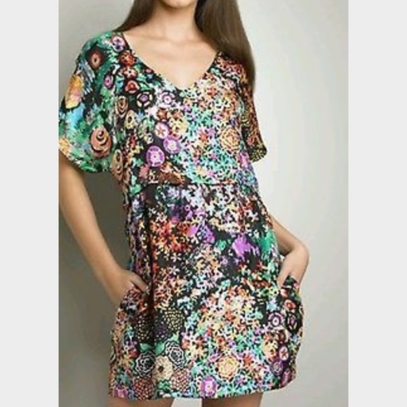See By Chloe Dresses & Skirts - SEE by Chloe 100% Silk Multicolor Floral Dress